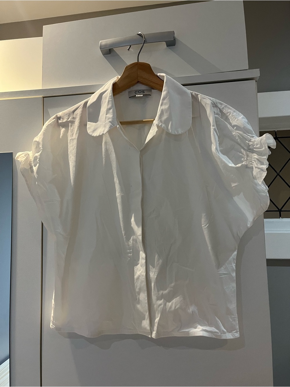 COS White Cotton Blouse – EU 36 / XS–S - Picture 4 of 5